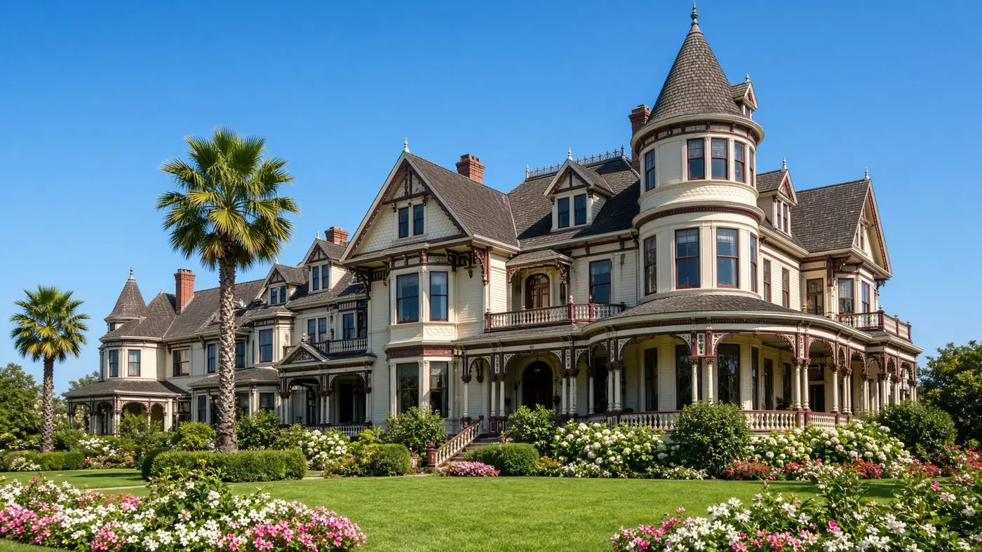 The Winchester Mystery House in San Jose